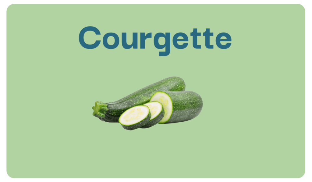 courgette legume maigrir
