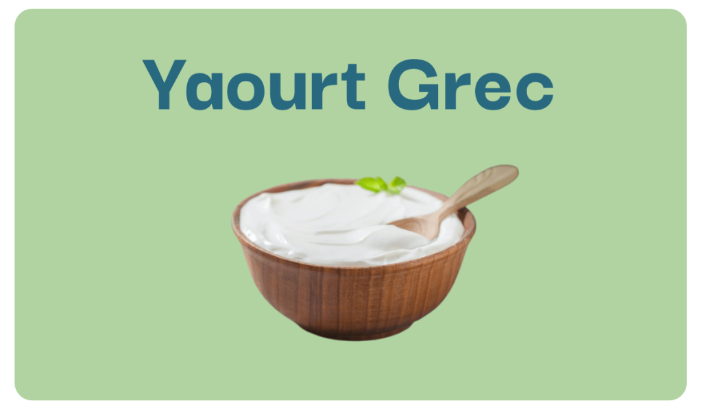 yaourt grec aliment maigrir exemple