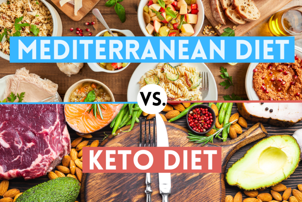 diete keto vs diete mediteraneene