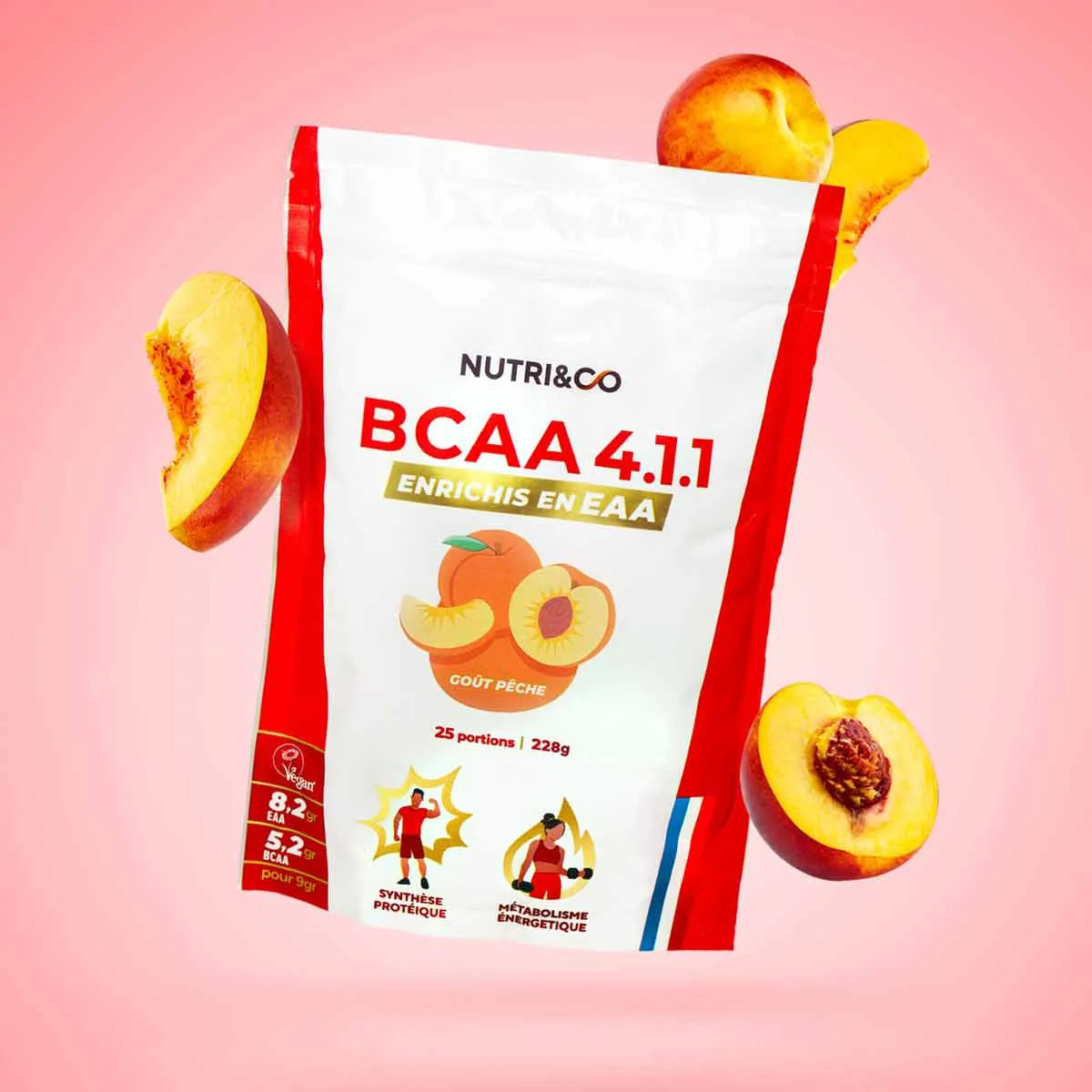Nutri&Co BCAA 4.1.1 Vegan avec EAA