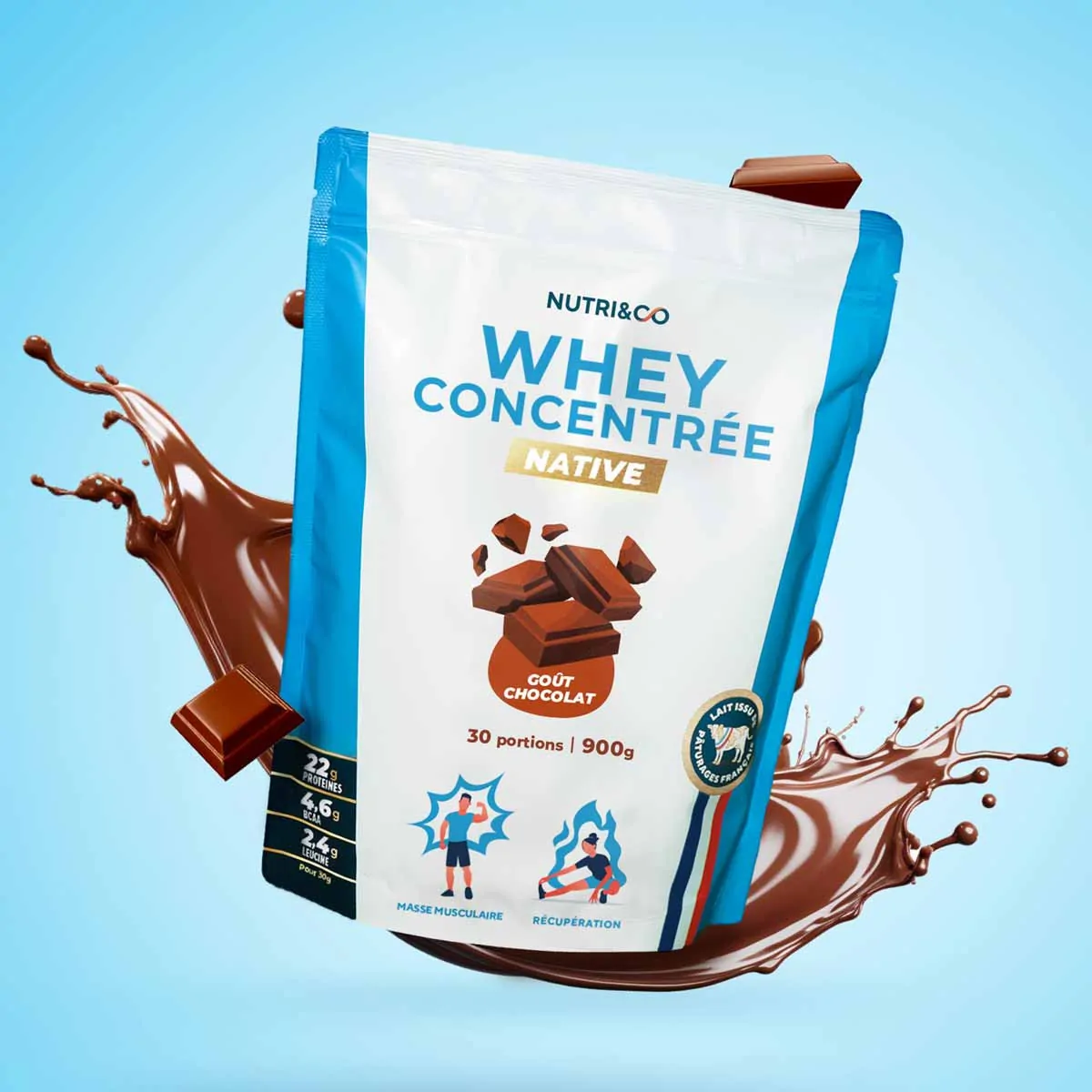Nutri&Co Whey Concentrée Native
