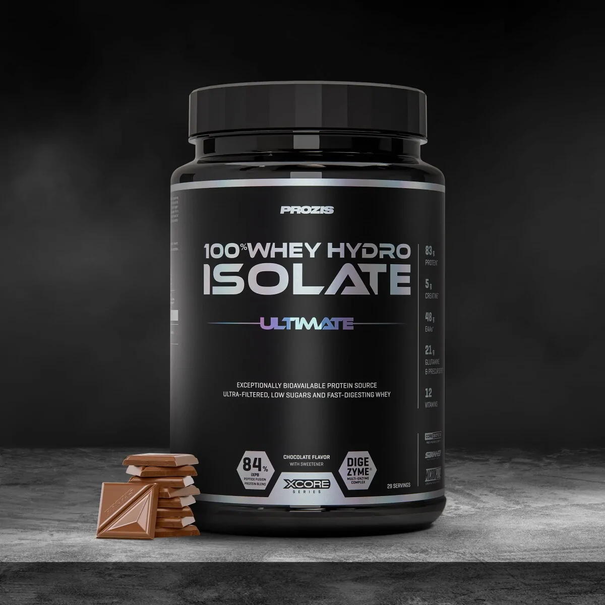 Prozis 100% Whey Hydro Isolate ULTIMATE SERIES 907g