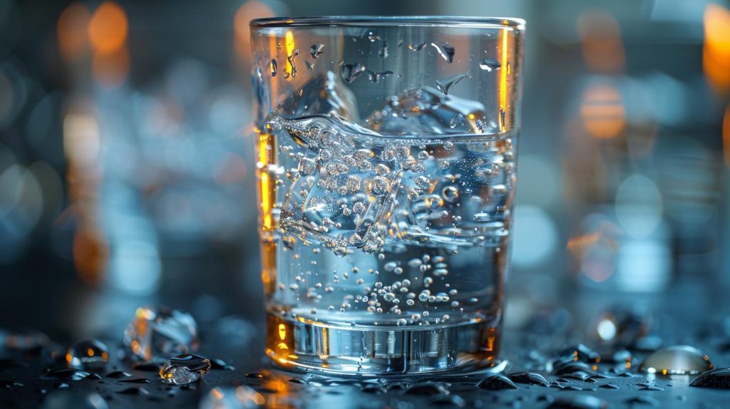 verre eau elimination taurine
